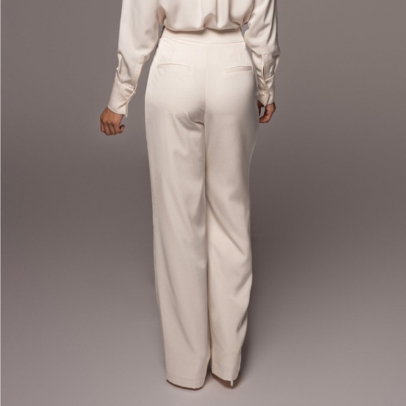 JLUXLABEL BUTTERCREAM CANDICE TROUSERS NEW WITH TAG, S - Picture 4 of 9